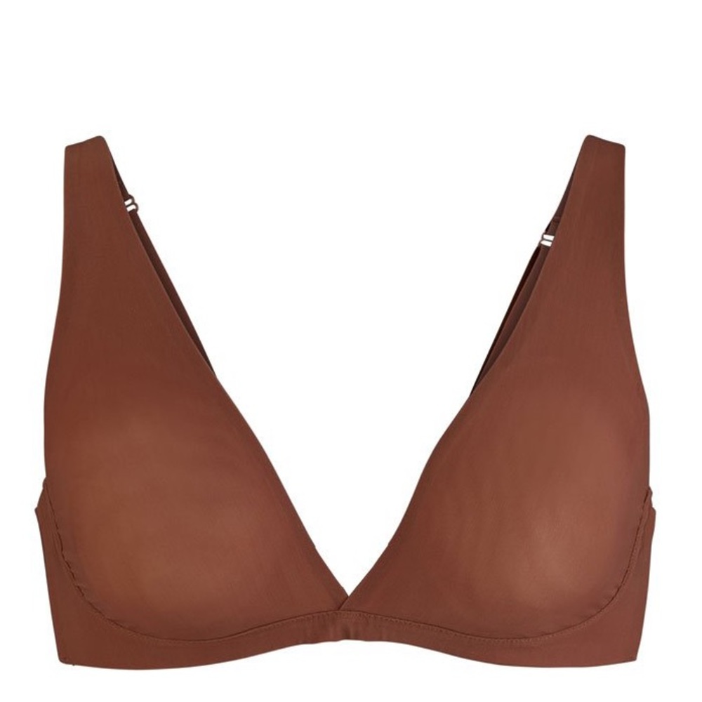 SKIMS Naked Everyday Plunge Bralette - Jasper